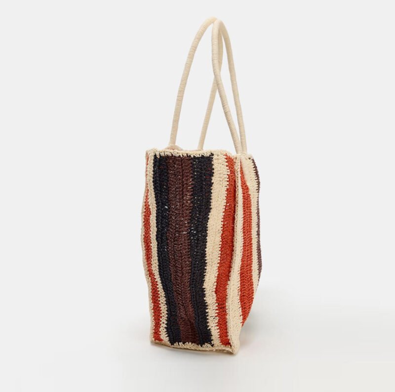 BRAIDED PRINT BAG