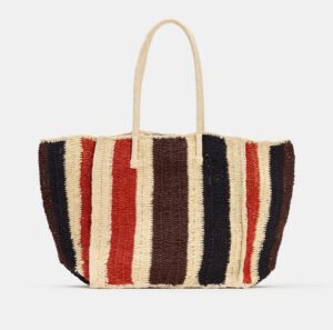 2 BRAIDED PRINT BAG