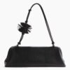 16 Suede leather shopping bag