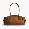 28 Rectangular shoulder bag -BROWN