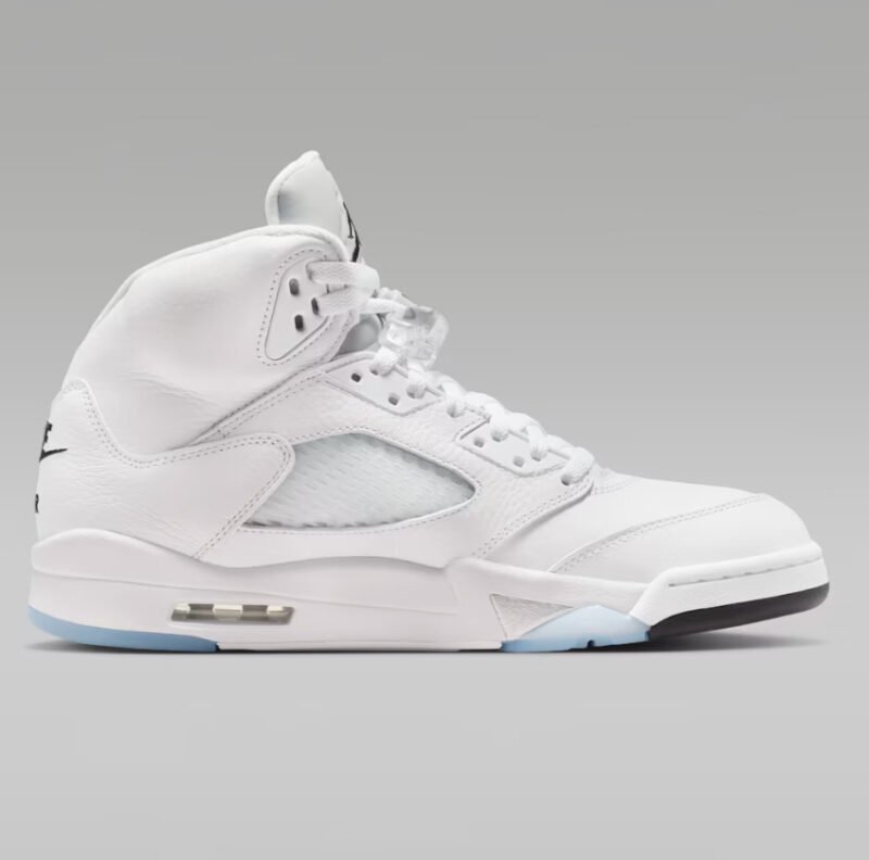 Air Jordan 5 Retro OG White Metallic