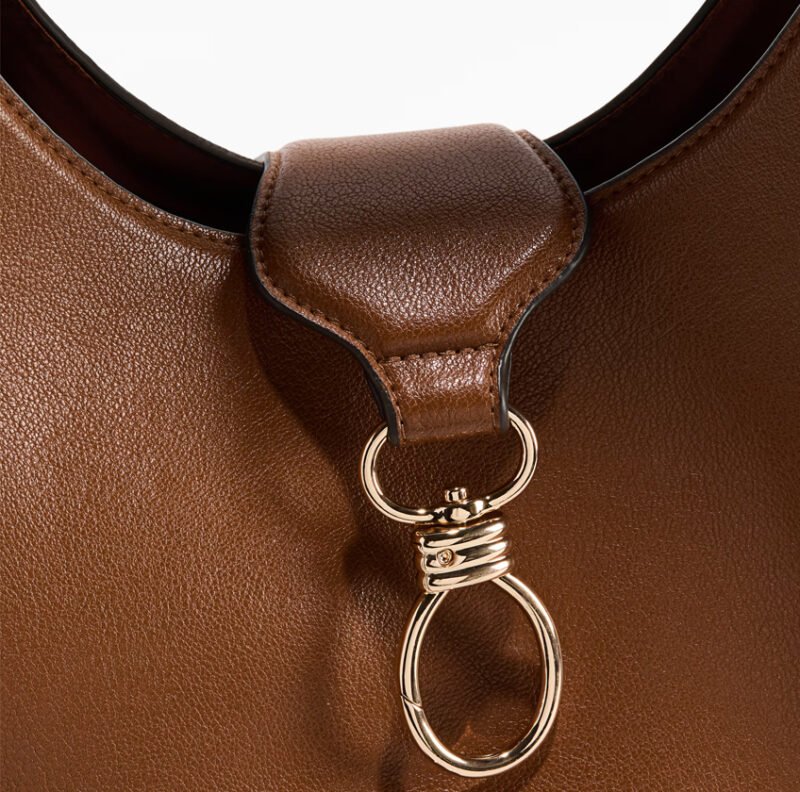 31 Rectangular shoulder bag -BROWN 2