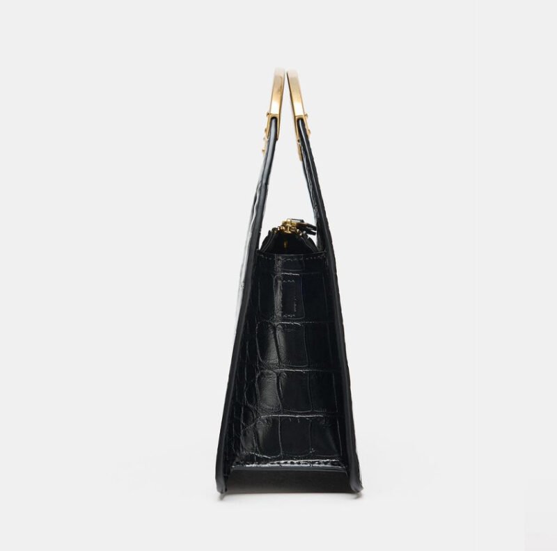 35 CITY BAG WITH METAL HANDLE