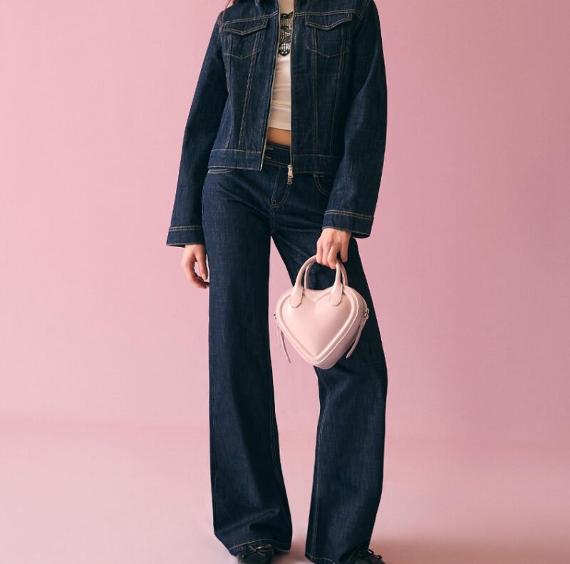 QUILTED HEART BAG