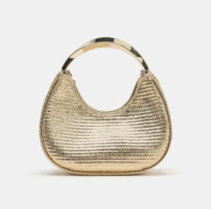 43 METALIC HANDLE DETAIL BAG