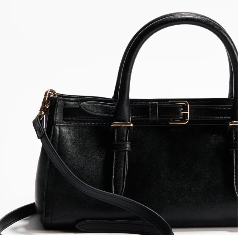 45 Rectangular Shoulder bag -BLACK