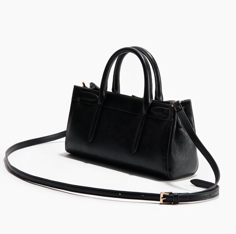 46 Rectangular Shoulder bag -BLACK
