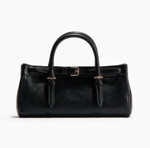 Rectangular Shoulder bag -BLACK