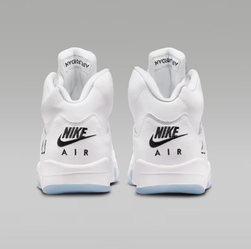 Air Jordan 5 Retro OG White Metallic