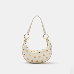 60 STUDDED SHOULDER BAG