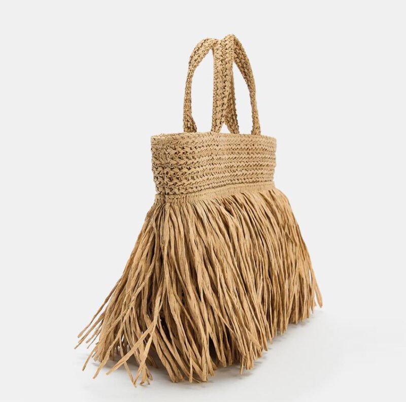FRINGED HANDBAG