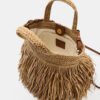 FRINGED HANDBAG