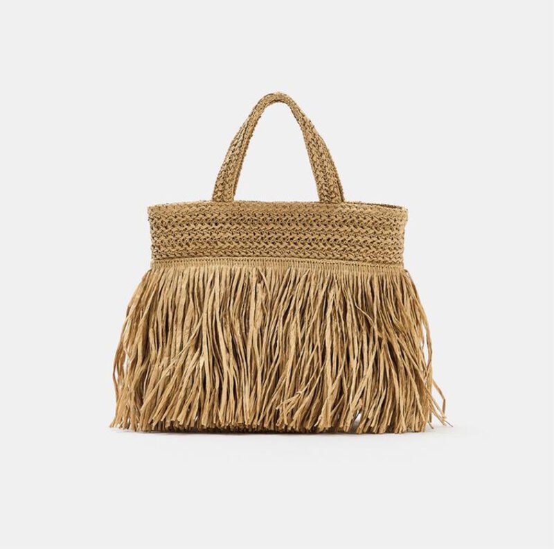 FRINGED HANDBAG