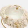 PEARLESCENT EFFECT HANDBAG